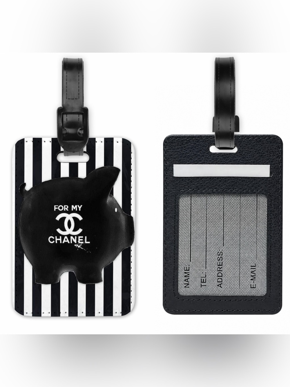 HANDMADE FASHION Luggage ID Tag